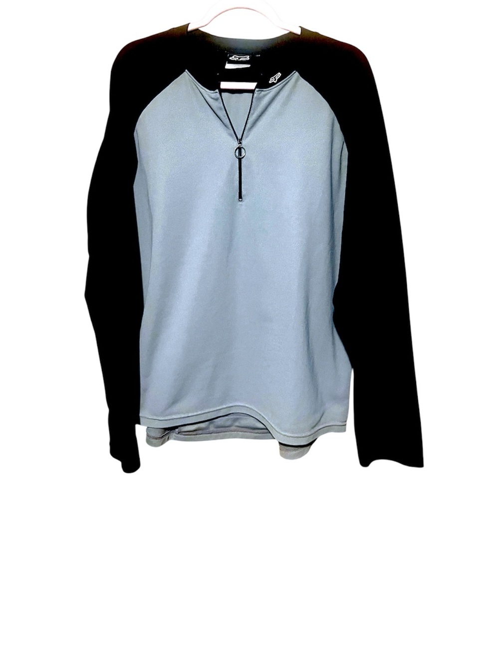Fox Racing Men's Black & Gray Long Sleeve